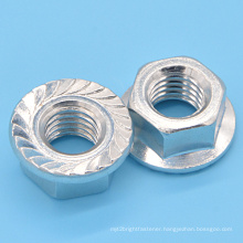 Flange Lock Nut with Serration (CZ424)